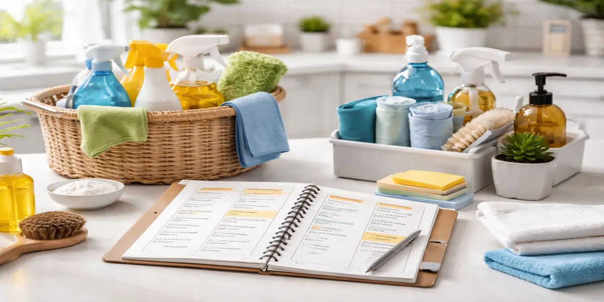 The Smart Way to Set Up a Weekly Cleaning Routine