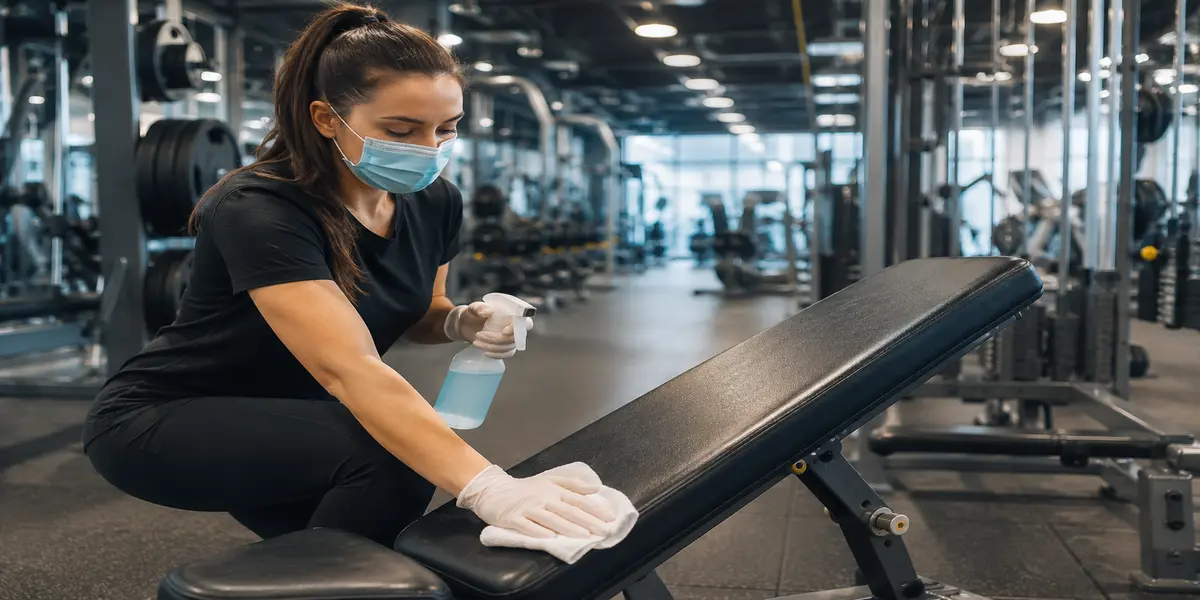 How to Clean and Disinfect Gym Equipment in Commercial Gyms
